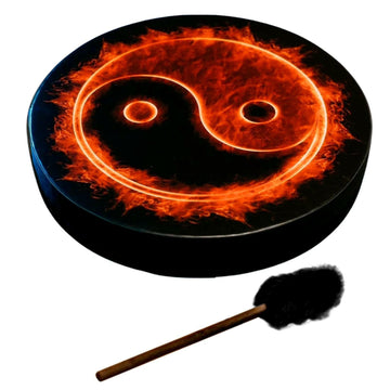 Shaman Drum Handmade Shamanic Drum with Drum Stick Handmade Shaman Drum Mother of Life Siberian Drum Spiritual Music For